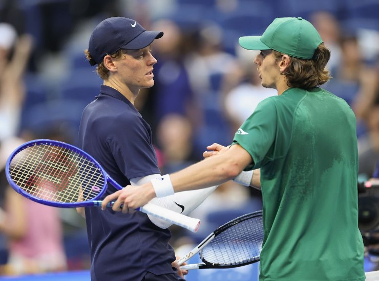 Jannik Sinner e Alex De Minaur - fonte X - mondosportivo.it