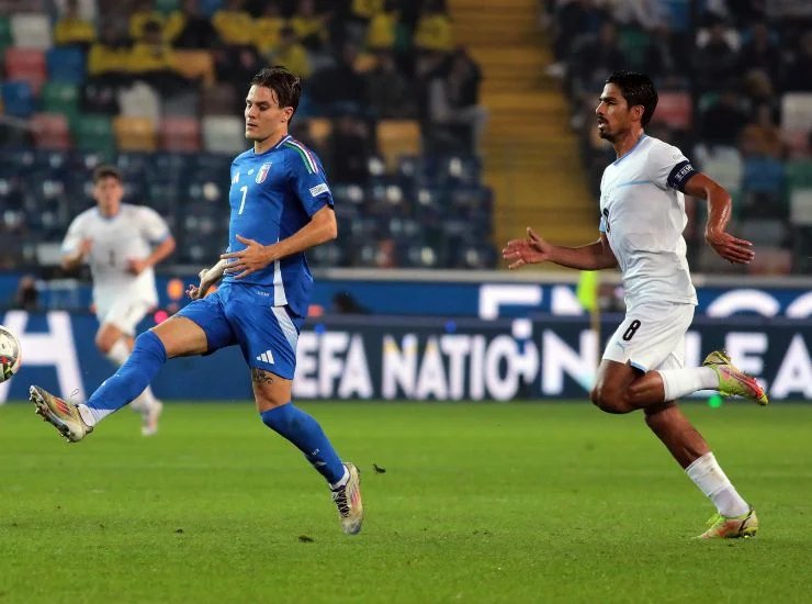 Un momento della partita tra Italia e Israele - fonte Lapresse - mondosportivo.it