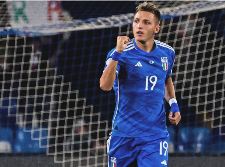 Mateo Retegui con la maglia dell'Italia - fonte X - mondosportivo.it