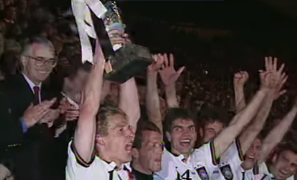 VERSO Euro2020 Euro 1996, “Das golden gol” la Germania riunificata