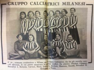 Prima foto ufficiale Gruppo Femminile Calcistico