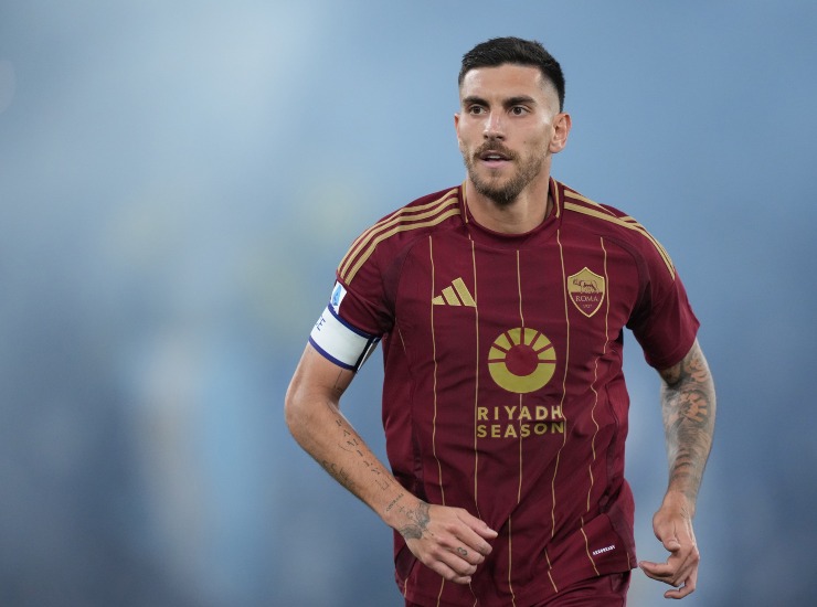 Lorenzo Pellegrini con la maglia della Roma - fonte Lapresse - mondosportivo.it
